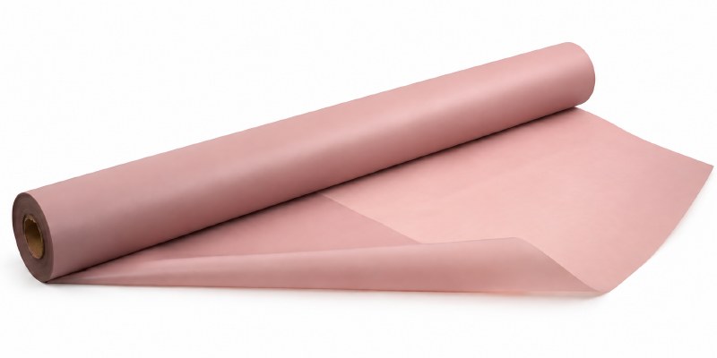 Picture of Frosted Florist Cellophane Wrap 80cmx80m- 50 micron bouquet wrapping film Mauve